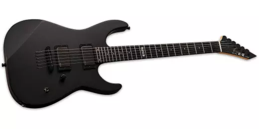 E-II Jeff Ling Signature Electric Guitar with Case - Black Satin