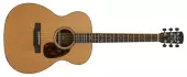 "Larrivee - OM-03 Walnut\/Cedar Top Acoustic Guitar with Case"