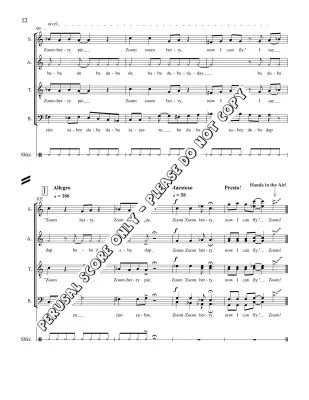 The Wizard (Dennis Lee Trilogy - Mvt. #2) - Lee/Robinovitch - SATB