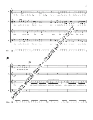 The Wizard (Dennis Lee Trilogy - Mvt. #2) - Lee/Robinovitch - SATB