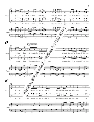 Los Reyes de Oriente (The Kings of the East) - Traditional Puerto Rican/Henderson - SATB