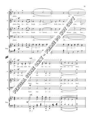 Canada Forever Free - Estelle - SATB