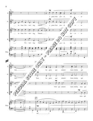 Canada Forever Free - Estelle - SATB