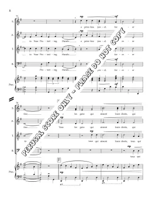 Canada Forever Free - Estelle - SATB