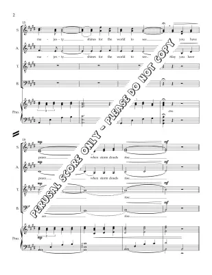 Canada Forever Free - Estelle - SATB