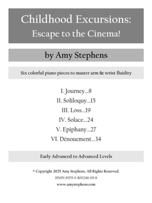 Childhood Excursions: Escape to the Cinema! - Stephens - Piano - Book