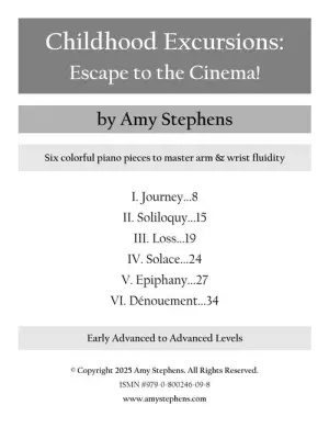 Childhood Excursions: Escape to the Cinema! - Stephens - Piano - Book