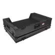 ATA Flight Case For Pioneer XDJ-AZ DJ Controller with 1U Rack Space and Wheels - Black on Black