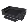 ATA Flight Case For Pioneer XDJ-AZ DJ Controller with 1U Rack Space and Wheels - Black on Black