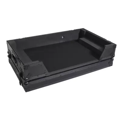 ProX - ATA Flight Case For Pioneer XDJ-AZ DJ Controller with 1U Rack Space and Wheels - Black on Black