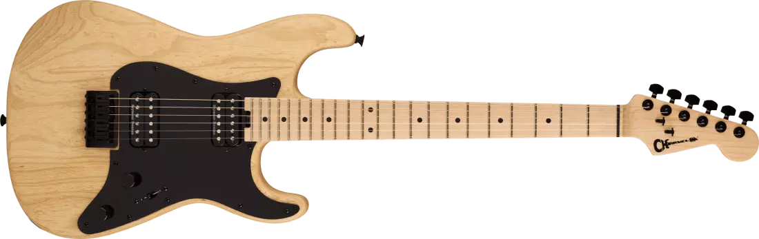 Pro-Mod So-Cal Style 1 HH HT MPL, Maple Fingerboard - Natural Ash