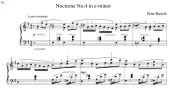 Six Easy Nocturnes in Romantic Style - Rudzik - Piano - Book