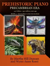 Red Leaf Pianoworks - Prehistoric Piano Book 4: Precambrian Era - Duncan/Rossi - Piano - Book