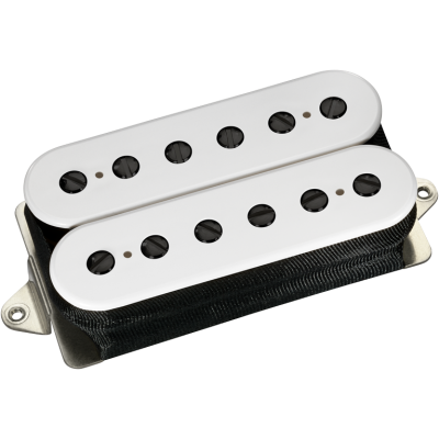 DiMarzio - Rainmaker Humbucker Neck Pickup - White with Black Poles