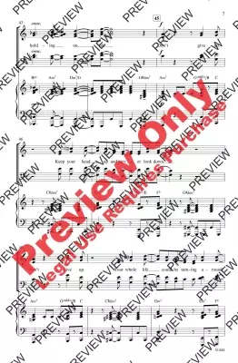 Don\'t Give Up - Gibson/Engelhardt - SATB