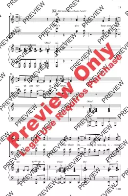 Don\'t Give Up - Gibson/Engelhardt - SATB