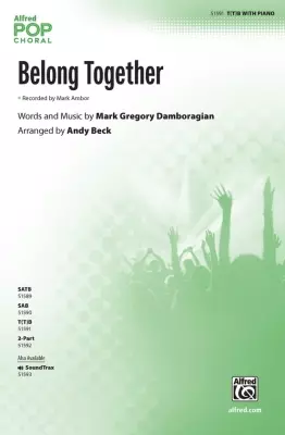 Alfred Publishing - Belong Together - Ambor/Beck - T(T)B