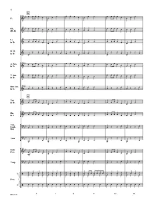 6-Note Reindeer (Up on the Housetop) - Compello - Concert Band - Gr. 1