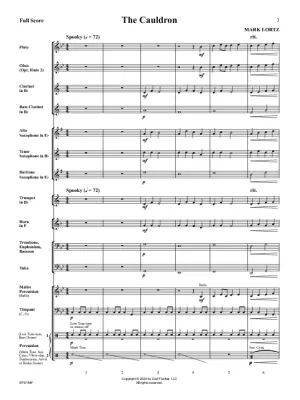 The Cauldron - Lortz - Concert Band - Gr. 1