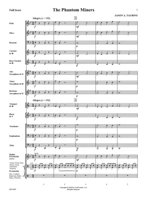 Phantom Miners - Taurins - Concert Band - Gr. 1