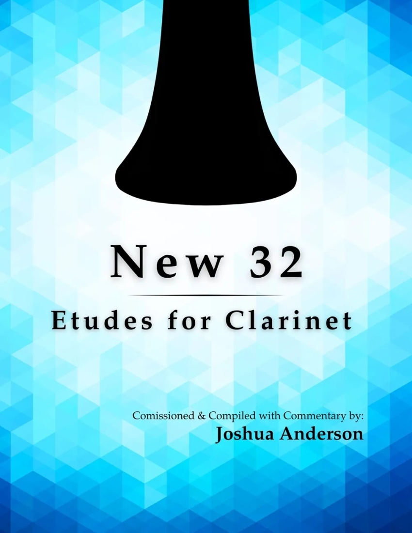 NEW 32 Etudes for Clarinet - Anderson - Clarinet - Book