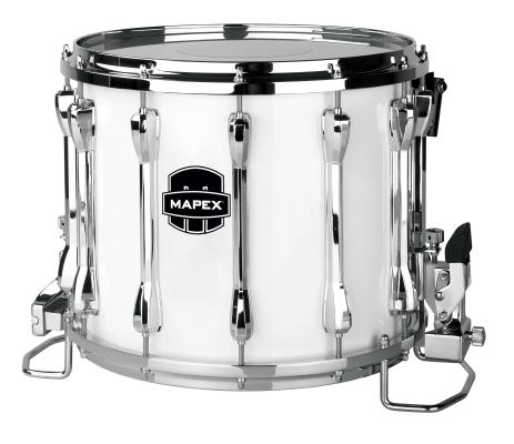 Mapex Marching - Qualifier Series 14x12 Deluxe Marching Snare - Snow White