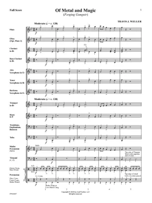 Of Metal and Magic (Forging Gungnir) - Weller - Concert Band - Gr. 1.5