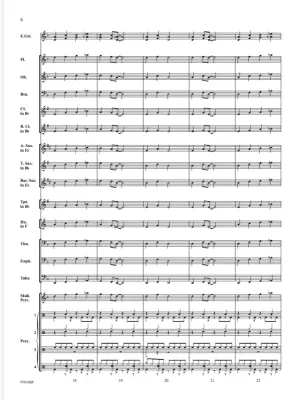Distortion (Concerto for Distorted Guitar and Wind Band) - Kiefer - Guitar/Concert Band - Gr. 1.5