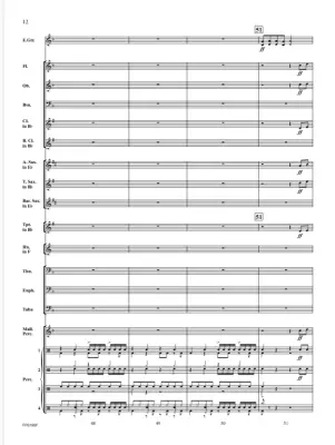 Distortion (Concerto for Distorted Guitar and Wind Band) - Kiefer - Guitar/Concert Band - Gr. 1.5