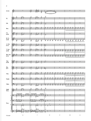 Distortion (Concerto for Distorted Guitar and Wind Band) - Kiefer - Guitar/Concert Band - Gr. 1.5
