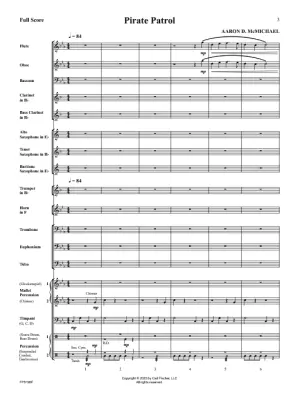 Pirate Patrol - McMichael - Concert Band - Gr. 1.5