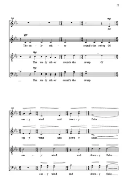 Stopping By Woods on a Snowy Evening - Frost/Whitacre - SATB