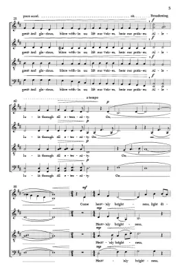 O Morning Star - Nicolai/Pederson - SATB