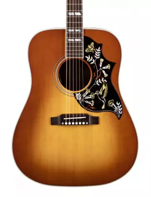 Hummingbird Faded Acoustic/Electric Guitar with Hardshell Case - Heritage Cherry Sunburst