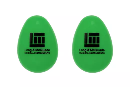 Long & McQuade Logo Egg Shakers (2-Pack)