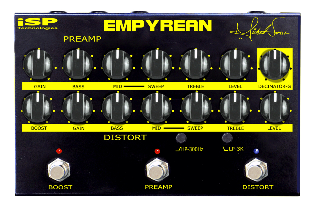 Michael Sweet Empyrean Preamp Pedal