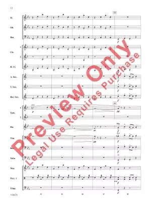 Pavanne (from American Symphonette No. 2, Mvt. 2) - Gould/Bernotas - Concert Band - Gr. 2.5