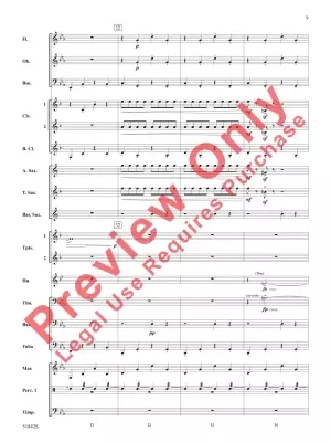 Pavanne (from American Symphonette No. 2, Mvt. 2) - Gould/Bernotas - Concert Band - Gr. 2.5