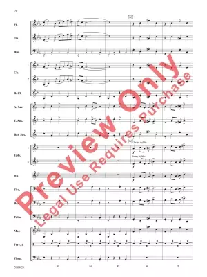 Pavanne (from American Symphonette No. 2, Mvt. 2) - Gould/Bernotas - Concert Band - Gr. 2.5