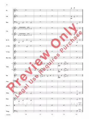 Pavanne (from American Symphonette No. 2, Mvt. 2) - Gould/Bernotas - Concert Band - Gr. 2.5