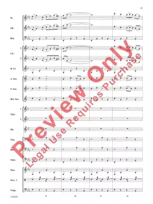 Pavanne (from American Symphonette No. 2, Mvt. 2) - Gould/Bernotas - Concert Band - Gr. 2.5