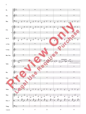 Pavanne (from American Symphonette No. 2, Mvt. 2) - Gould/Bernotas - Concert Band - Gr. 2.5