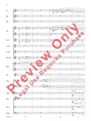 Pavanne (from American Symphonette No. 2, Mvt. 2) - Gould/Bernotas - Concert Band - Gr. 2.5