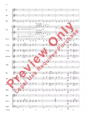 Pavanne (from American Symphonette No. 2, Mvt. 2) - Gould/Bernotas - Concert Band - Gr. 2.5