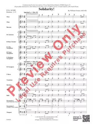 Solidarity! - Owens - Concert Band - Gr. 2.5