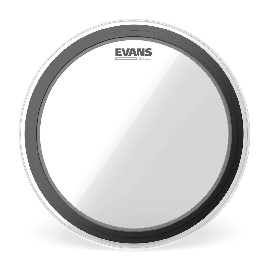 BD24EMADHW - Evans EMAD Heavyweight Clear Bass Drum Head, 24 Inch