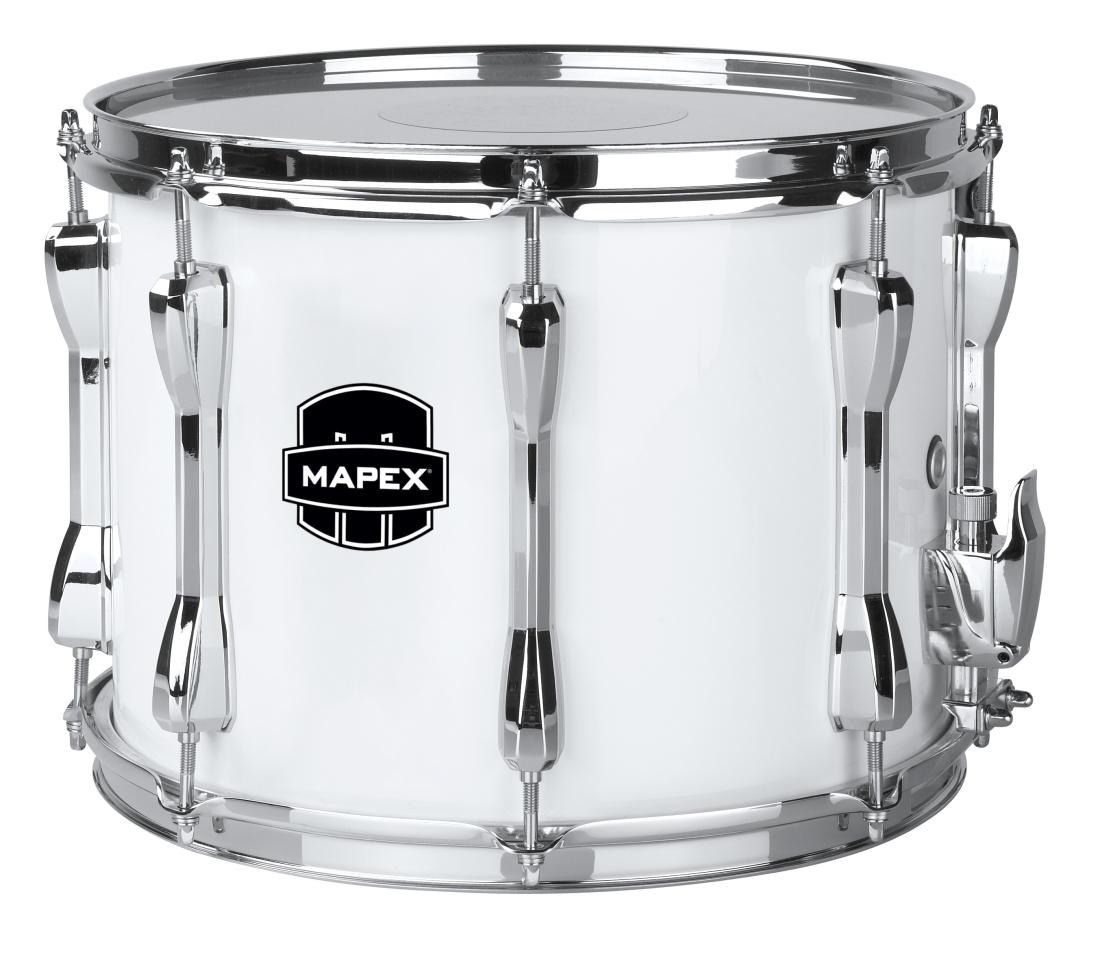 Qualifier Series 13x10\'\' Standard Marching Snare - Snow White
