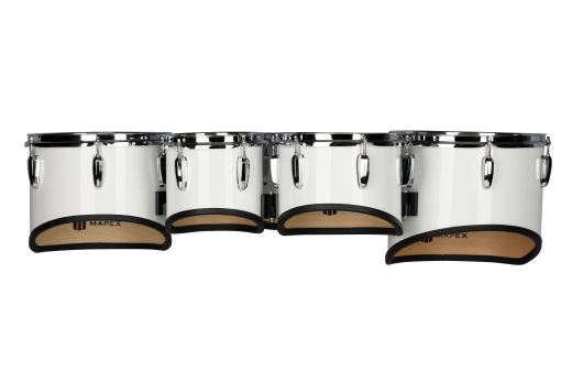 Mapex Marching - Qualifier Series Multi-Toms (6/8/10/12/13) - Snow White