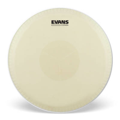 Evans - EC1100E Tri-Center Extended Collar Conga Drum Head, 11.00 Inch