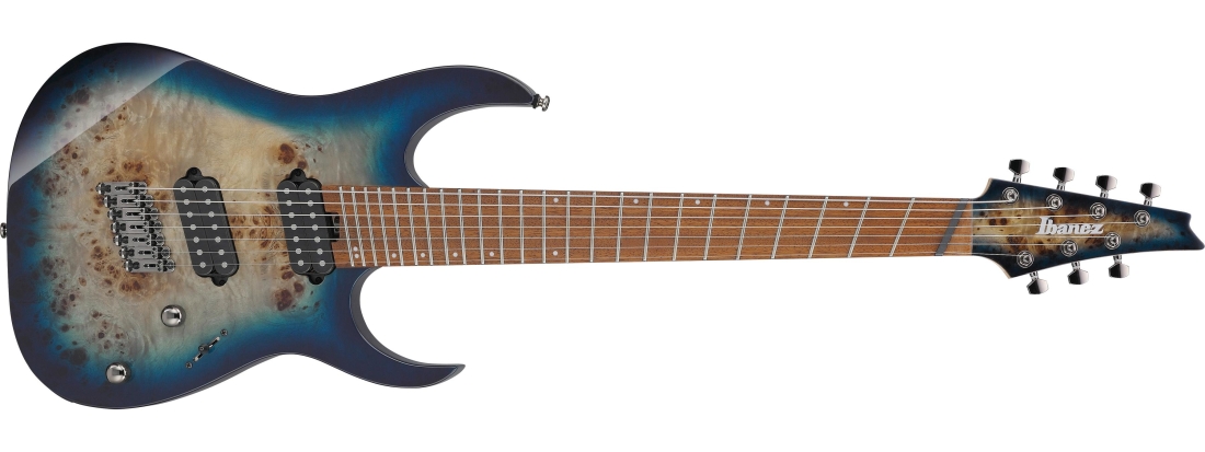 RG Multi Scale 7-String Electric Guitar - Cosmic Blue Starburst